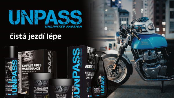 UNPASS - komplexní péče pro motorku