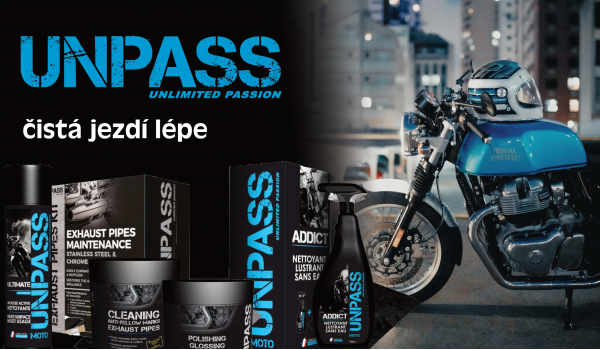 UNPASS - komplexní péče pro motorku