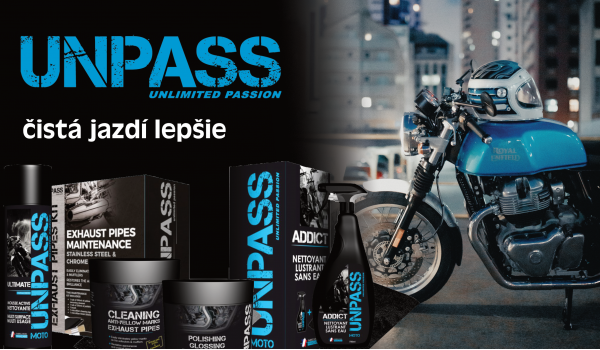 UNPASS - starostlivosť o motorku
