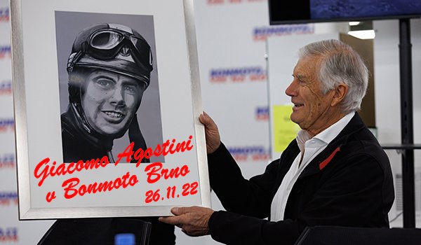 Giacomo Agostini v Bonmoto - fotografie z akce
