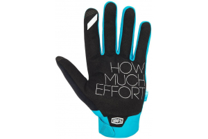 100% rukavice BRISKER modré