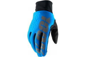 100% rukavice HYDROMATIC BRISKER blue/black