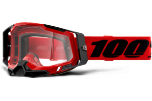 100% brýle RACECRAFT 2 Red clear