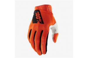 100% rukavice RIDEFIT fluo orange