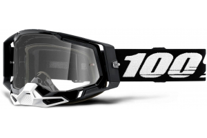 100% brýle RACECRAFT 2 Black clear
