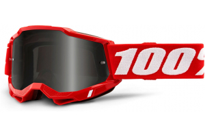100% brýle ACCURI 2 SAND Neon Red grey smoke