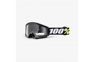 100% brýle STRATA Mini dětské black/clear