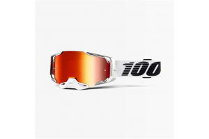 100% brýle ARMEGA Lightsaber red/mirror