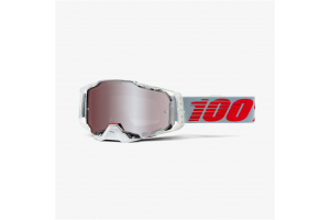 100% brýle ARMEGA X-Ray HiPER mirror silver 