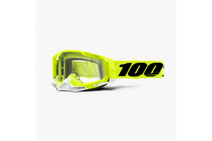 100% brýle RACECRAFT 2 Yellow clear