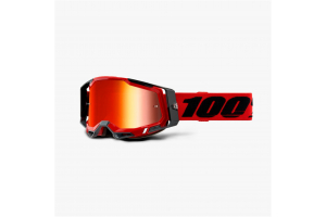 100% okuliare RACECRAFT 2 Red mirror red