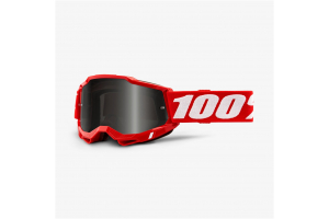 100% brýle ACCURI 2 SAND Neon Red grey smoke