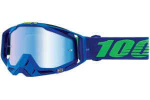 100% brýle RACECRAFT Dreamflow mirror blue