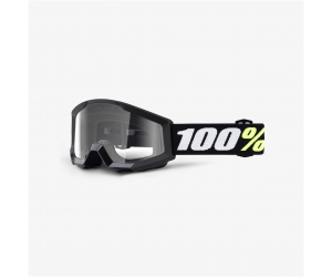 100% okuliare STRATA Mini detské black/clear