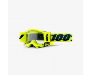 100% okuliare Accura 2 FORECAST Fluo Yellow clear