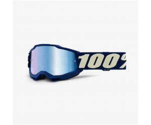 100% brýle ACCURI 2 Jr Deepmarine dětské mirror blue