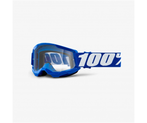 100% brýle STRATA 2 Jr Blue dětské clear