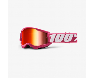 100% okuliare STRATA 2 Jr Fletcher detské mirror red