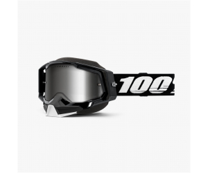 100% okuliare RACECRAFT 2 Snow Black mirror silver