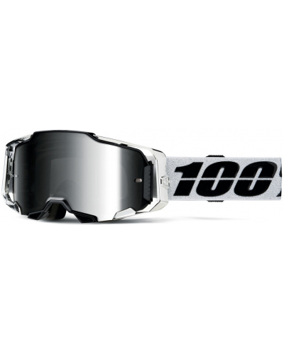 100% ARMEGA brýle ATAC stříbrné plexi