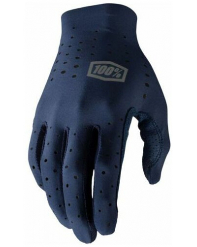 100% rukavice SLING modrá