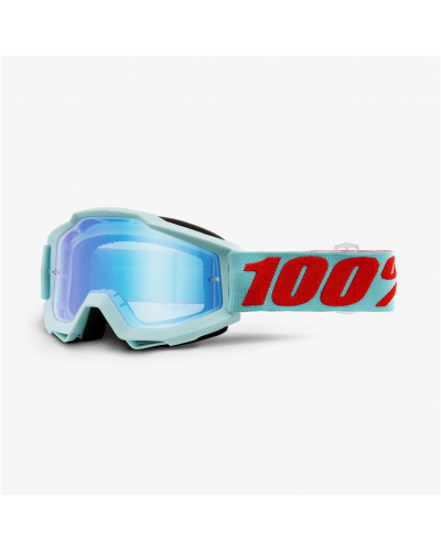 100% brýle ACCURI Maldives mirror blue flash