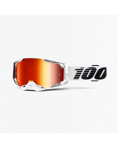 100% okuliare ARMEGA Lightsaber red/mirror