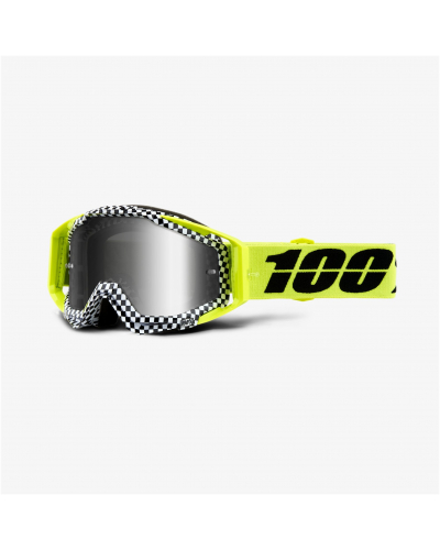 100% brýle RACECRAFT Andre mirror silver