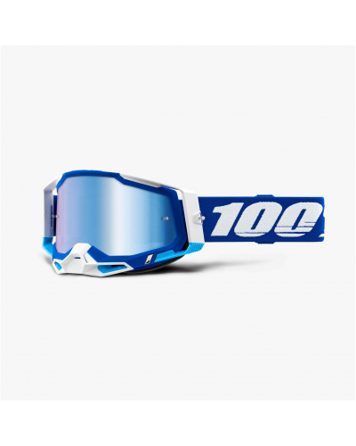 100% brýle RACECRAFT 2 Blue mirror blue