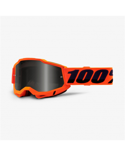 100% brýle ACCURI 2 SAND Neon Orange grey smoke