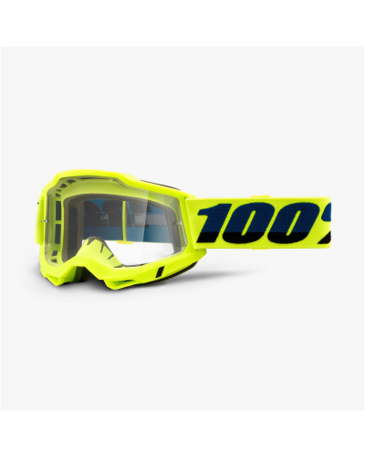100% brýle ACCURI 2 OTG Fluo Yellow clear