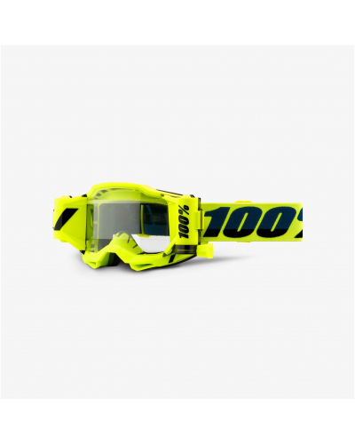 100% brýle ACCURI 2 FORECAST Fluo Yellow clear