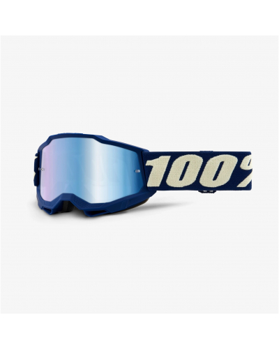 100% okuliare ACCURI 2 Jr Deepmarine detské mirror blue