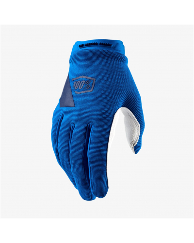 100% rukavice RIDECAMP dámske blue