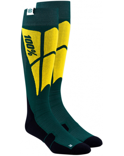 100% ponožky HI-SIDE green