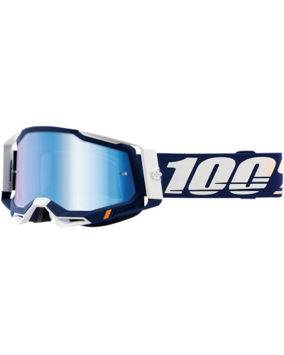 100% okuliare RACECRAFT 2 Concordia mirror blue