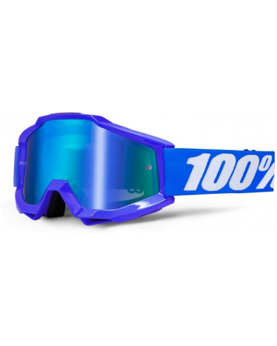 100% okuliare ACCURI Reflex Blue mirror/blue