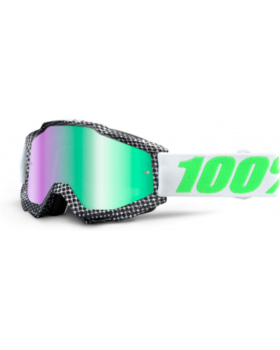 100% brýle ACCURI Newsworthy mirror/green