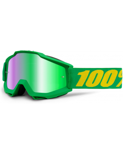 100% okuliare ACCURI Forrest mirror/green