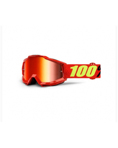 100% okuliare ACCURI Saarinen mirror/red