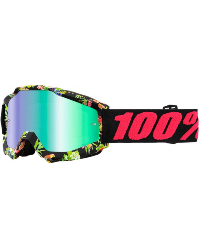 100% brýle ACCURI Chapter 11 mirror green