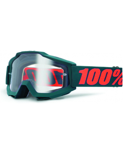 100% okuliare ACCURI Gunmetal clear