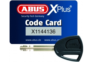 ABUS kotúčový zámok GRANIT Detect X 8008 Alarmový a reťaz 12/120 black