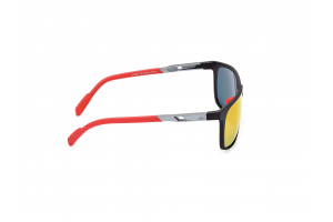 ADIDAS okuliare ACTV SP0061 matt black/mirror flash red