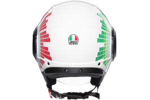 AGV prilba ORBYT Ginza Italy white/green/red