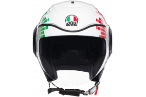 AGV prilba ORBYT Ginza Italy white/green/red