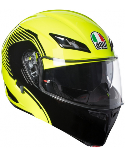 AGV přilba COMPACT ST Vermont yellow fluo/black