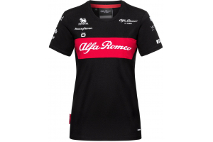 ALFA ROMEO tričko F1 TEAM 23 dámske black/red