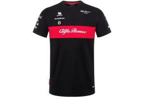 ALFA ROMEO tričko F1 TEAM 23 black/red