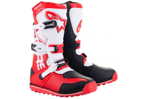 ALPINESTARS topánky TECH TRIAL 2024 white/fluo red/black